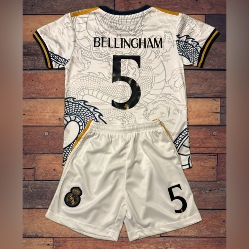 Jude Bellingham Youth Large Soccer Jersey - Dragon Edition  White Size 28 NWT